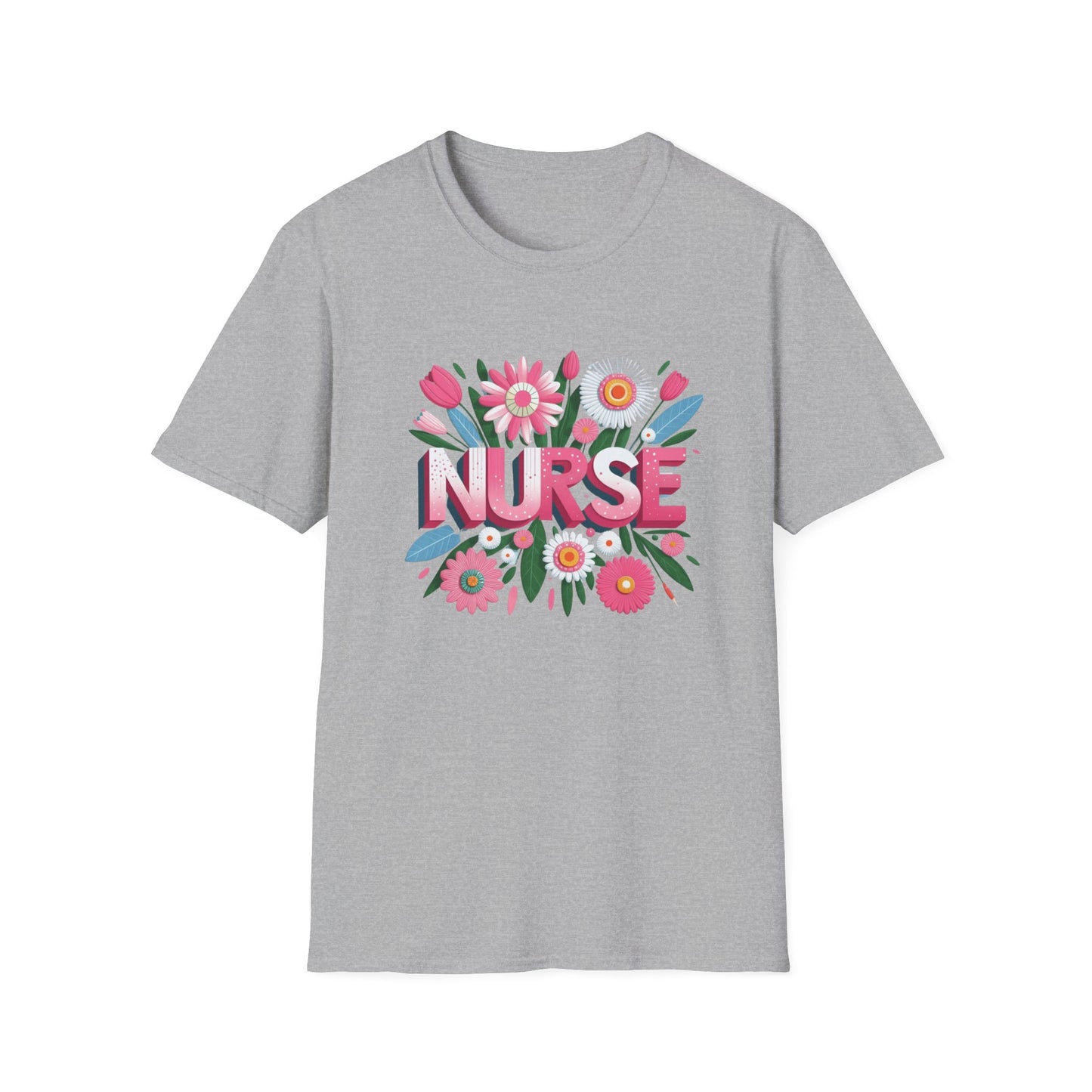 Celebrating Nurses in Full Bloom T-Shirt