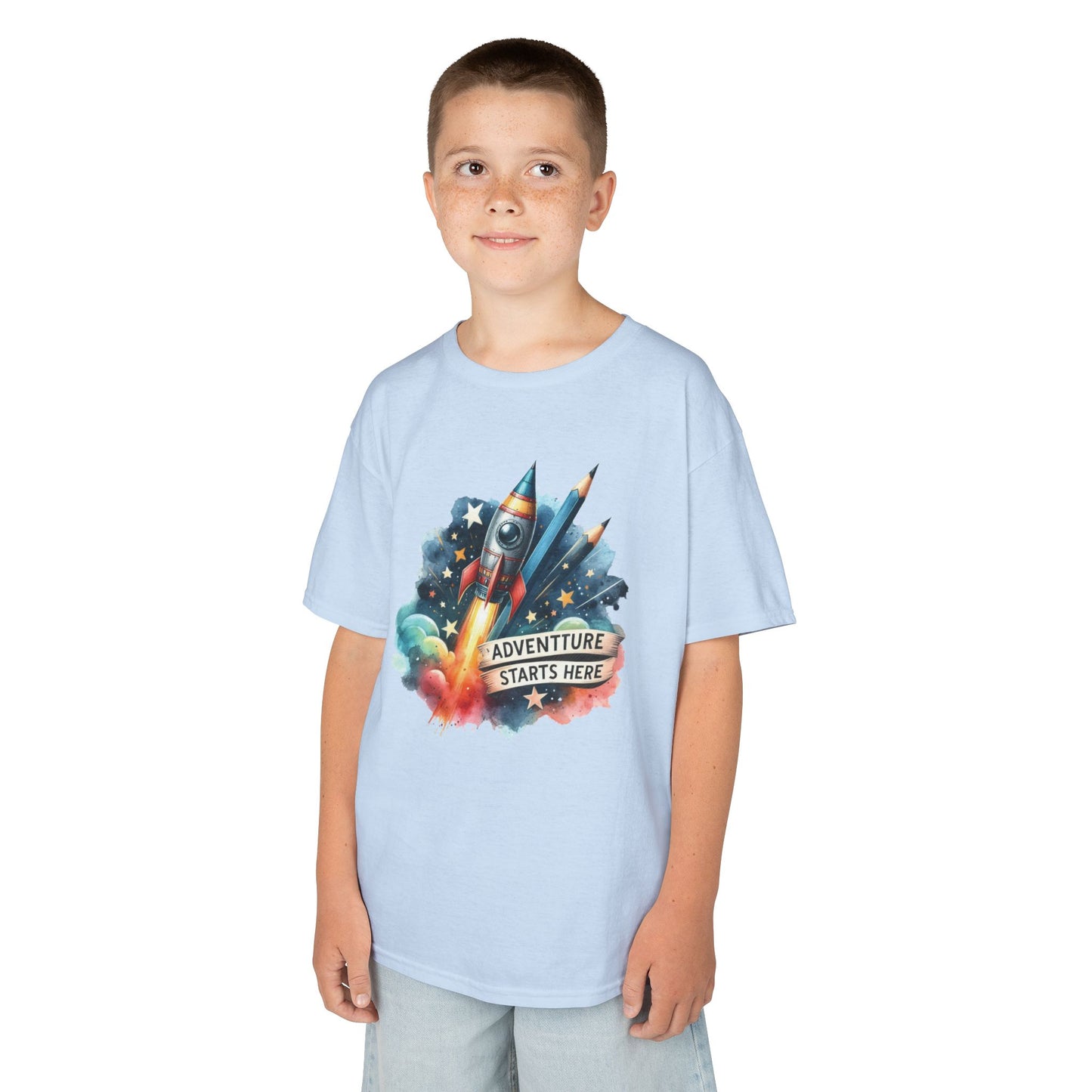 Adventure Start Here Kid's Tee