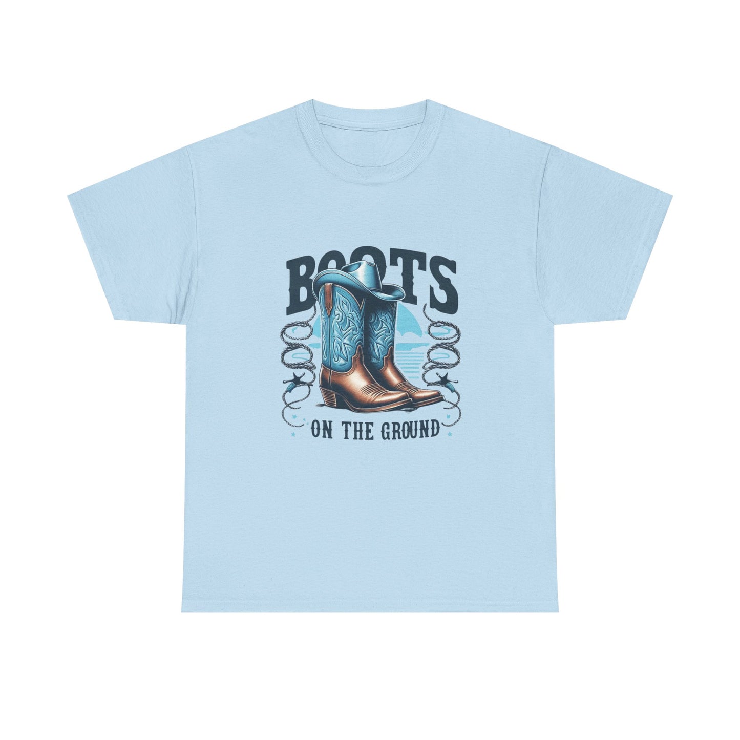 Cowgirl Boots on the Ground Tee