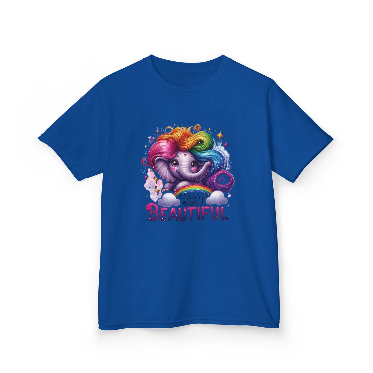 Rainbow Spirit Elephant Kids Tee