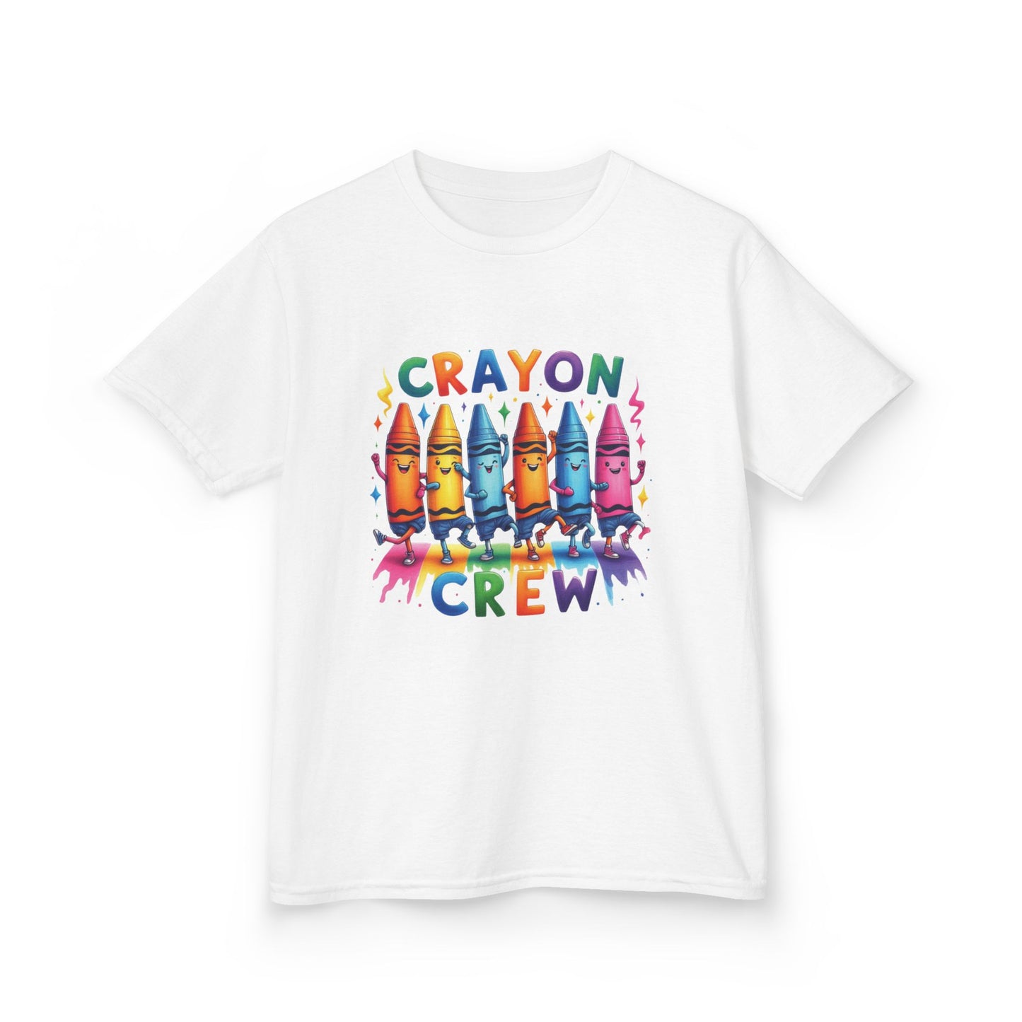 Colorful Kids Crayon Tee
