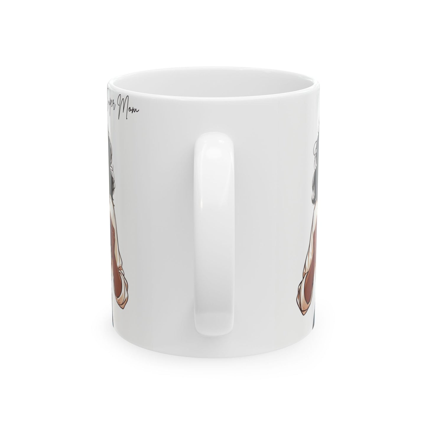 Empowering Super Mom Mug