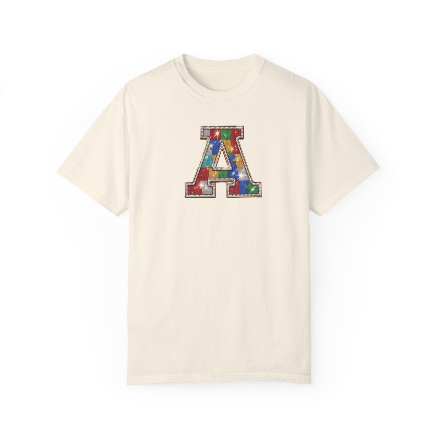 Shine Bright Autism "A" Tee