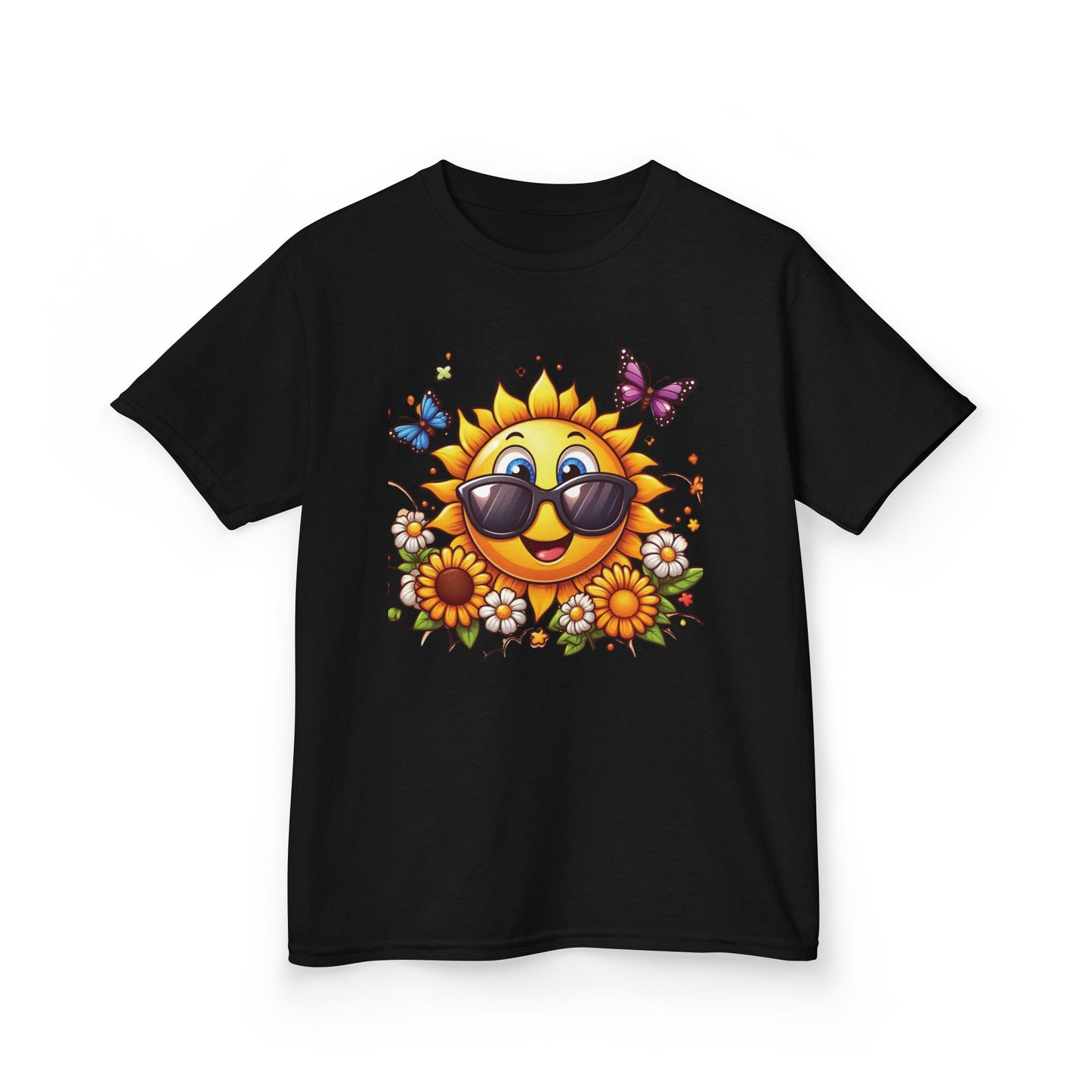 Sunflower & Smiles Kids Tee