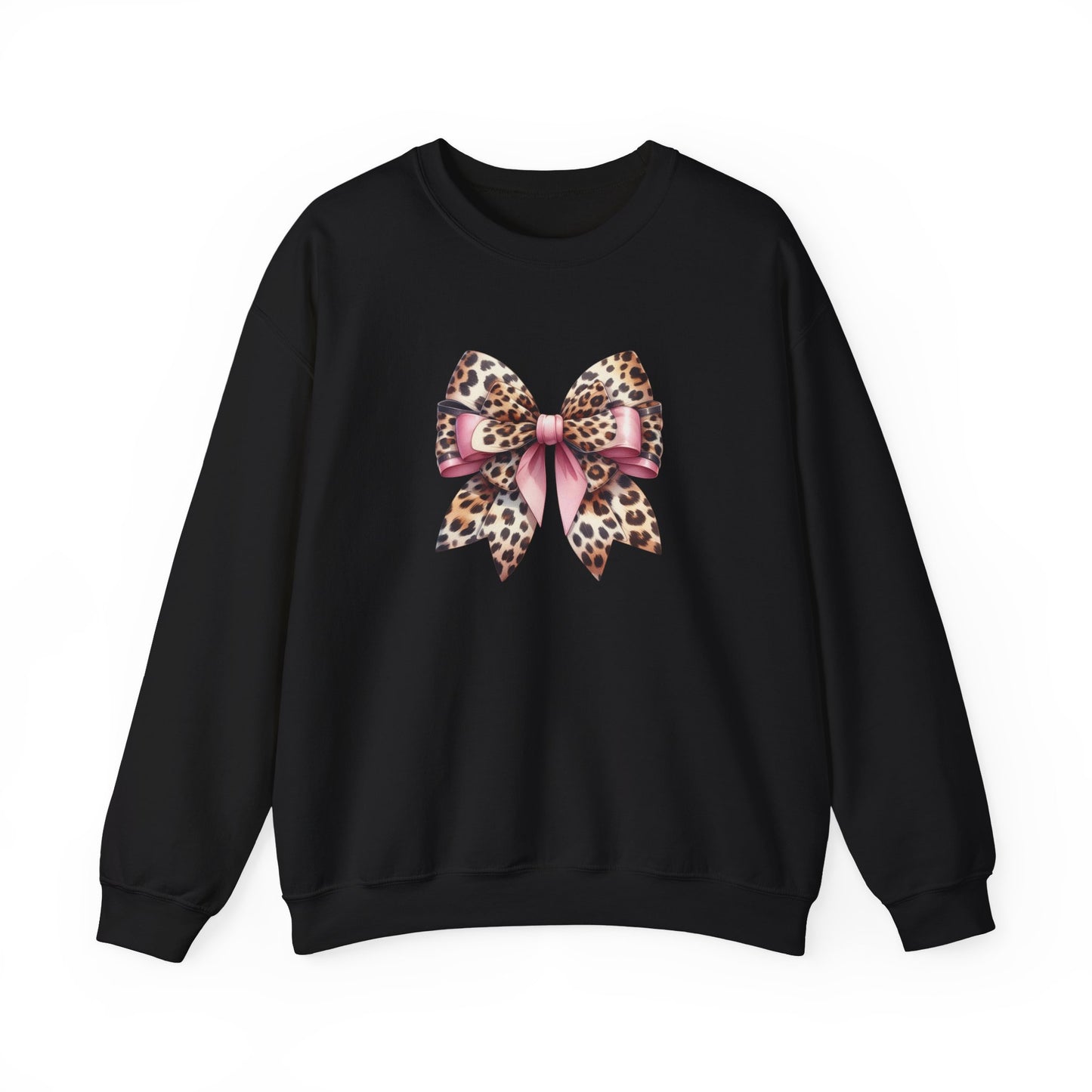 Pink Leopard Fierce & Feminine bow T-Shirt