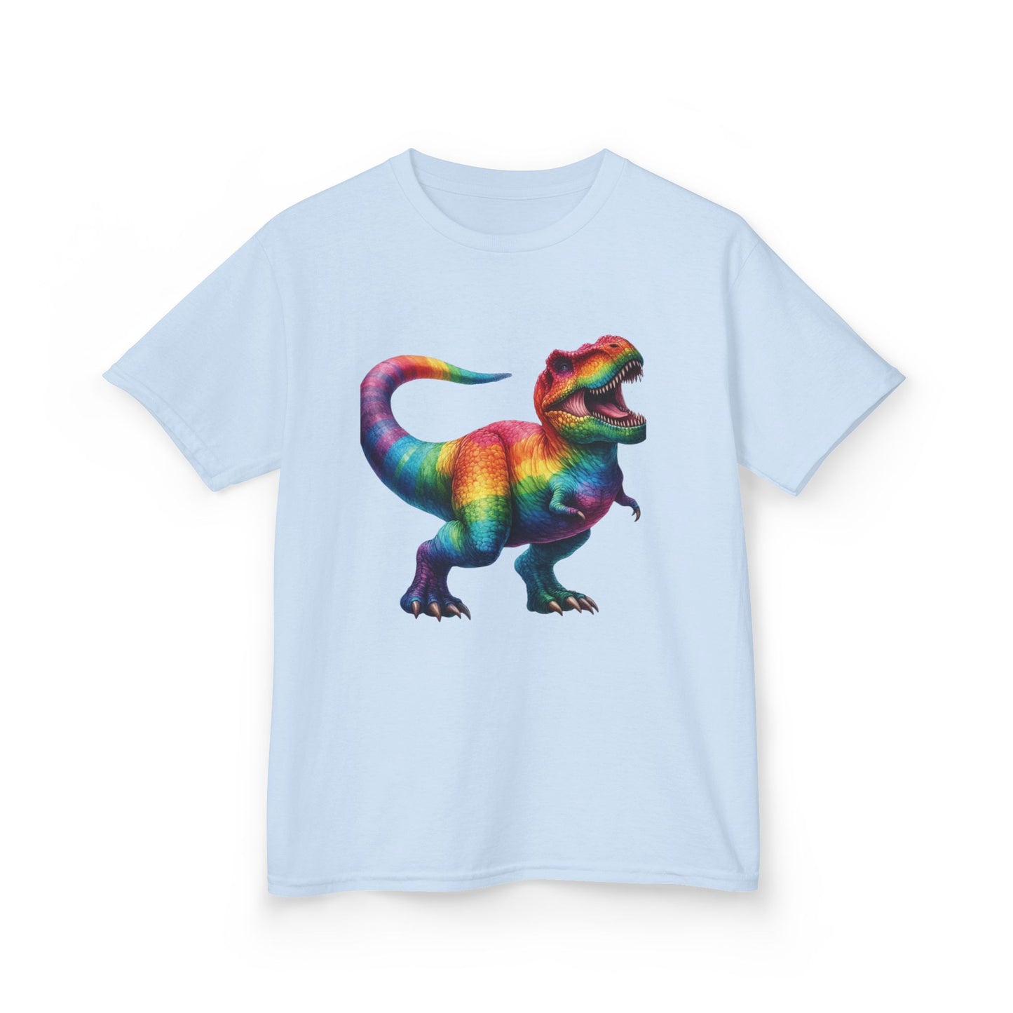 Colorful Dino Power T-Rex Kids Tee