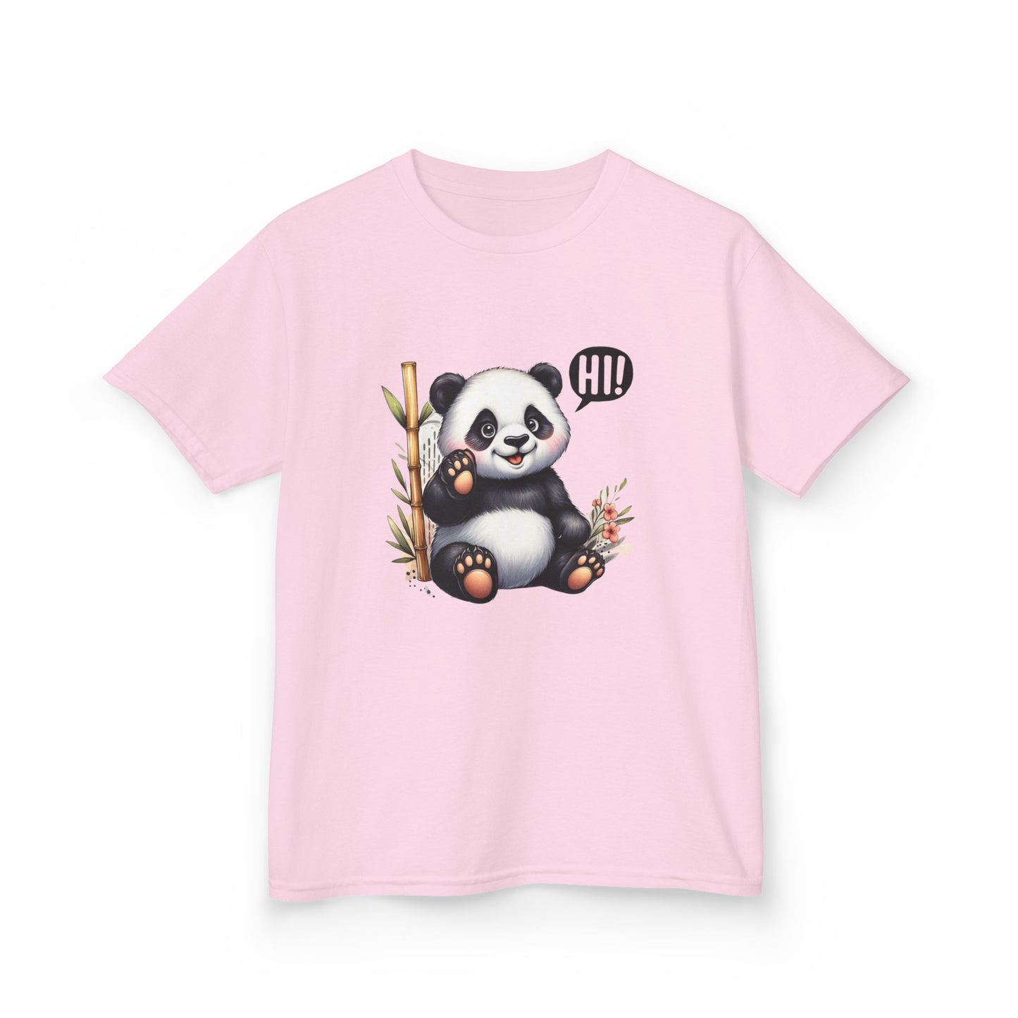 Panda Says Hi Kids Tee