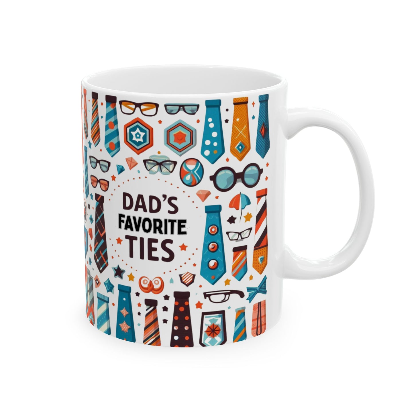 Dad's Favorite Ties Mug