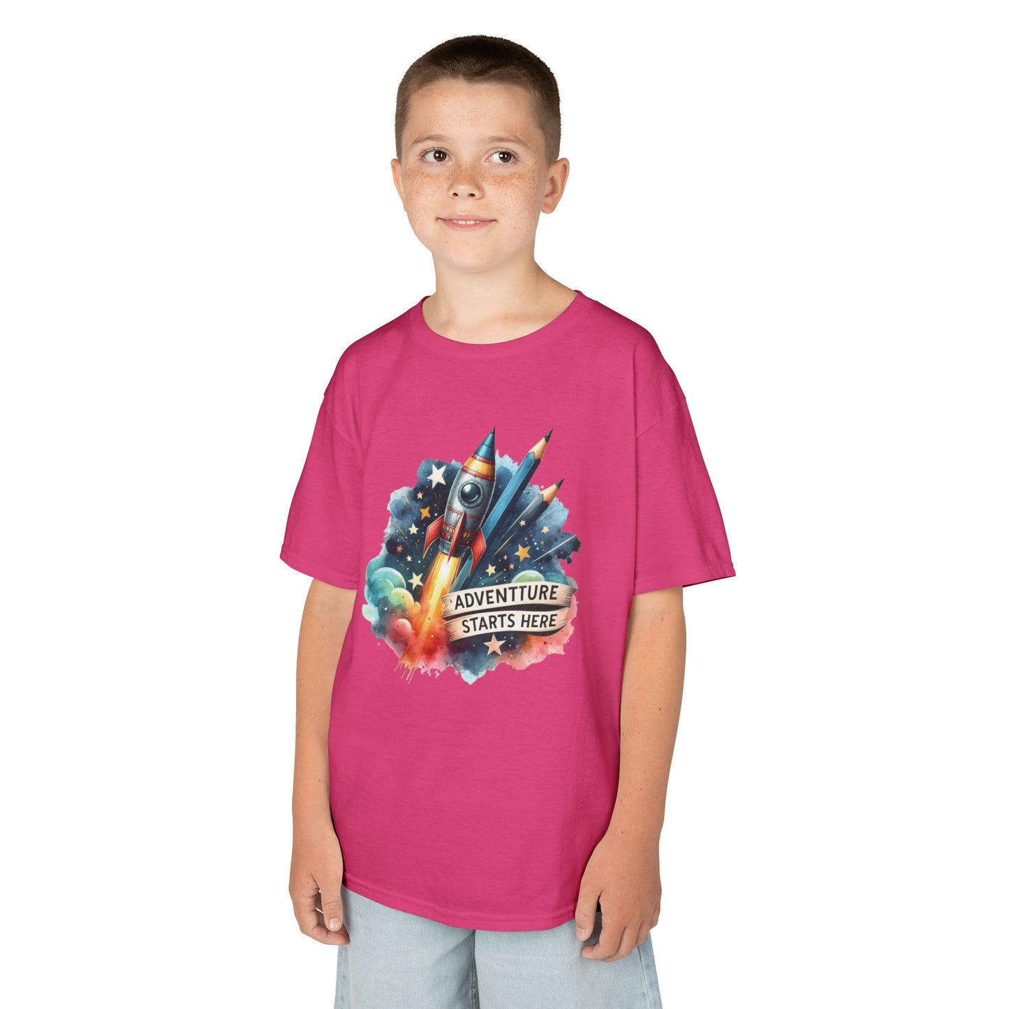 Adventure Start Here Kid's Tee