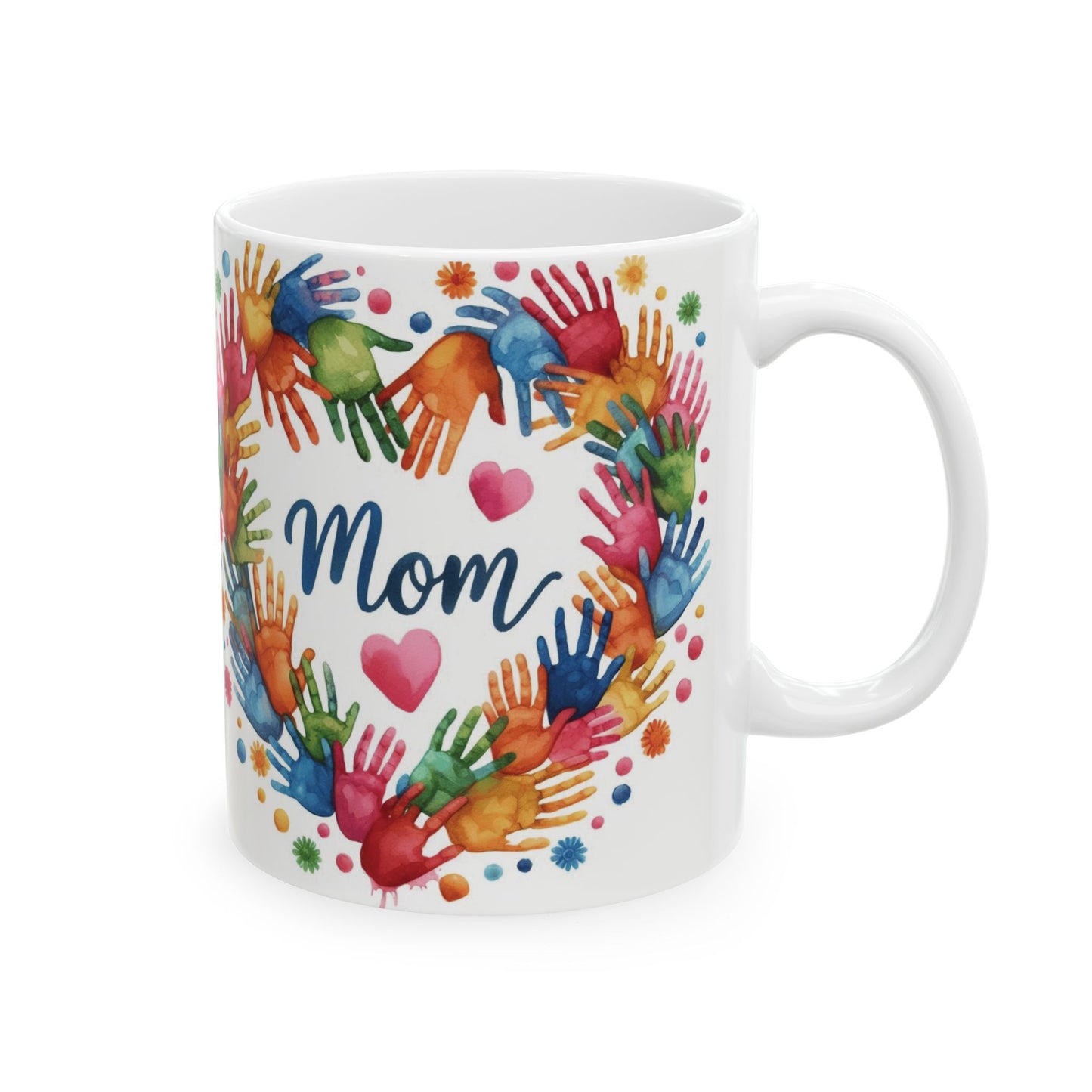 Mom Touched by Little hands Mug