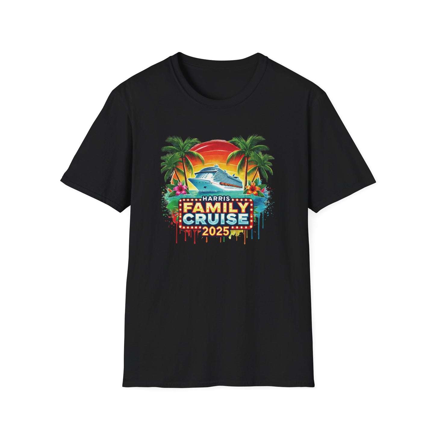 Harris Custom Family Cruise 2025 T-Shirt