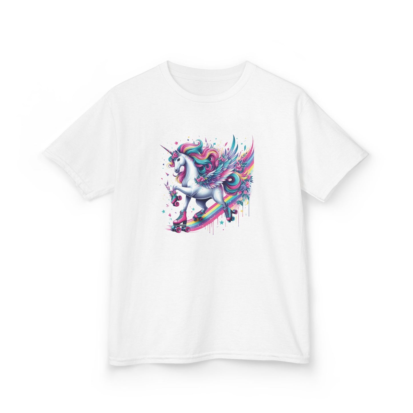 Rollin’ Through Rainbows Kids Tee
