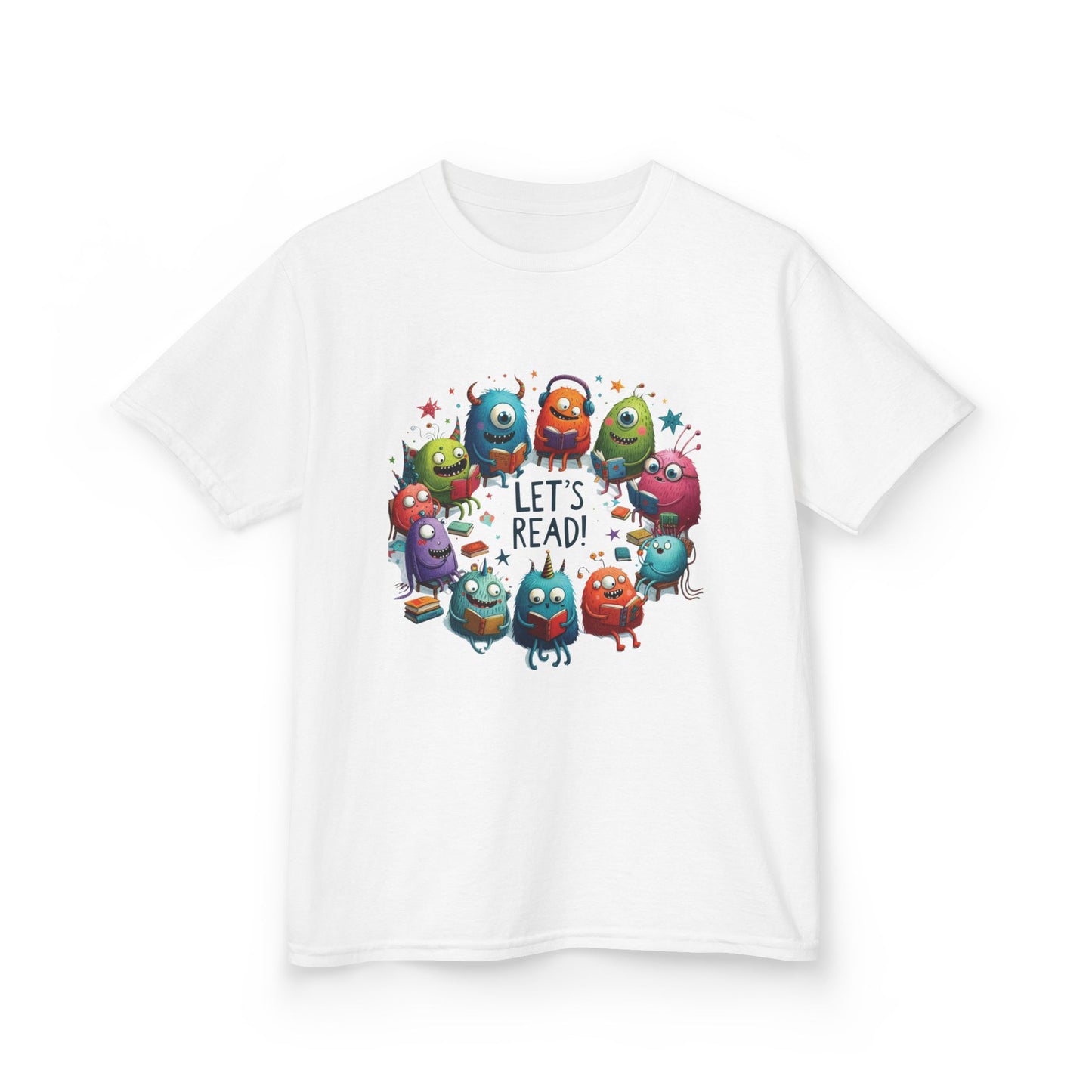 Reading Monsters Kids Tee,