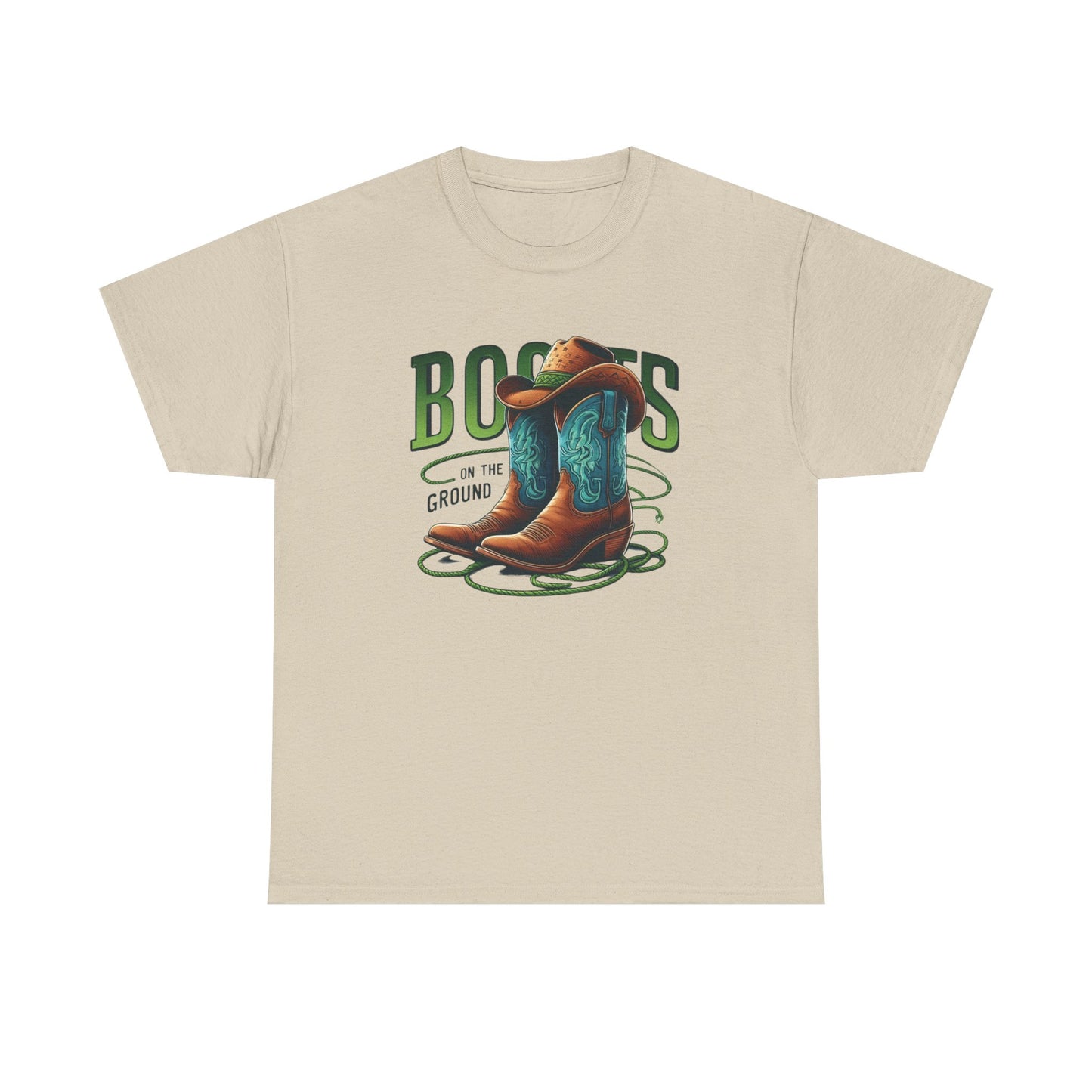 Western Boot on the Ground Tee