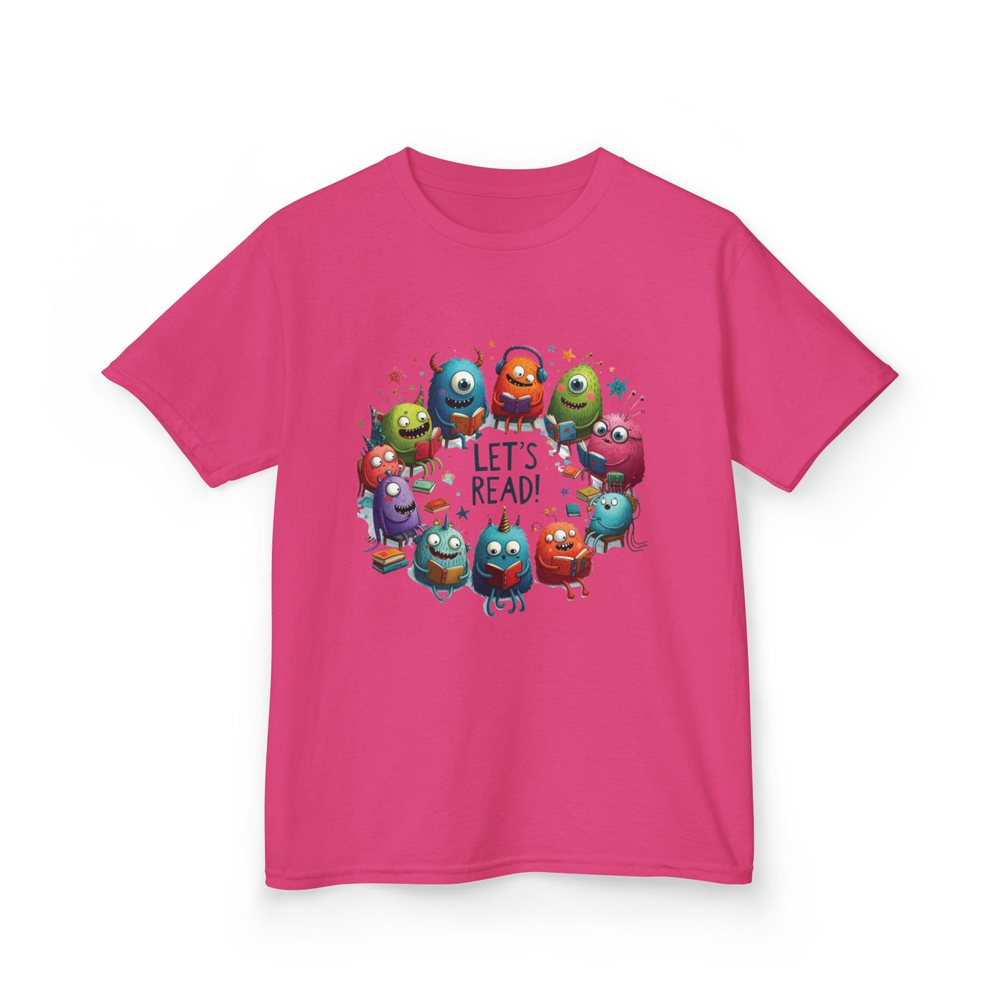 Reading Monsters Kids Tee,