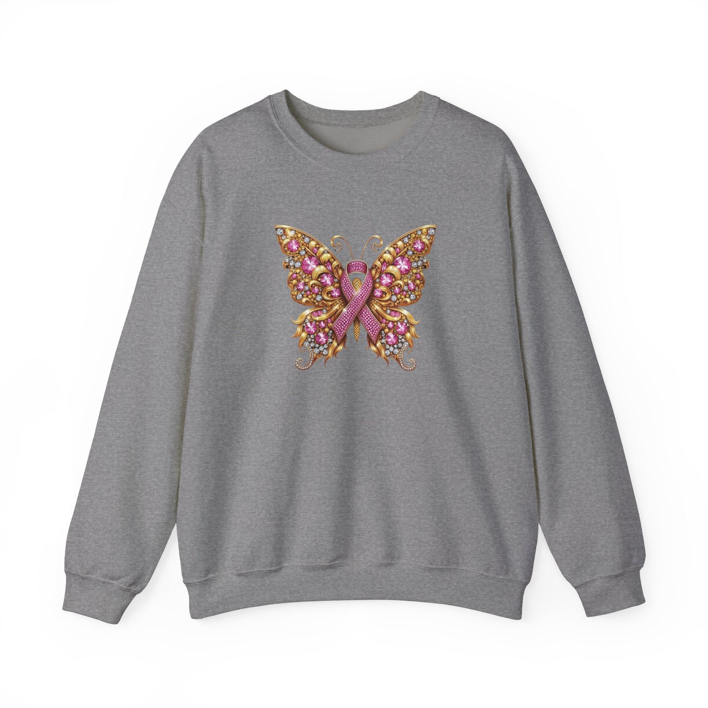 Pink Butterfly Awareness Sweatshirt