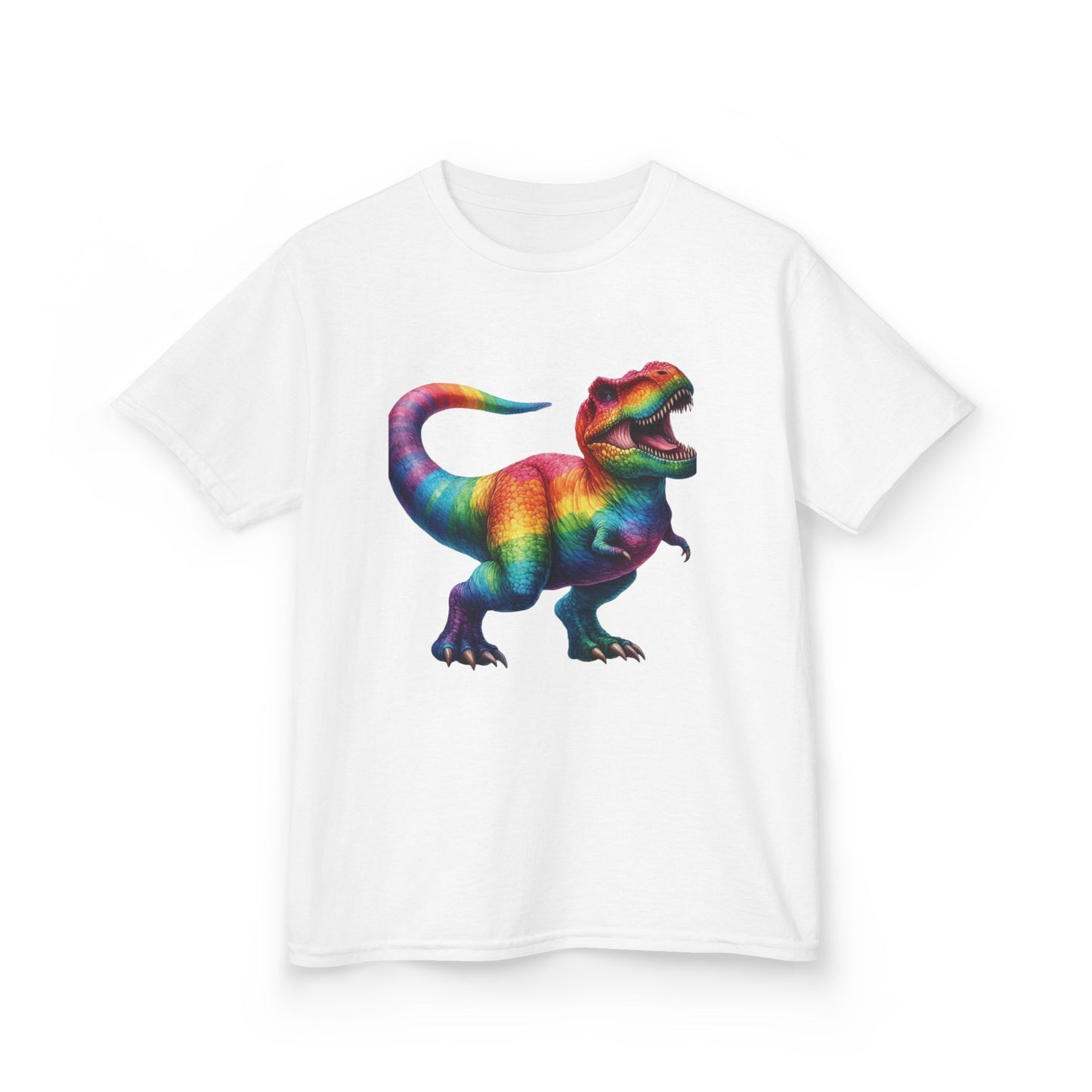 Colorful Dino Power T-Rex Kids Tee