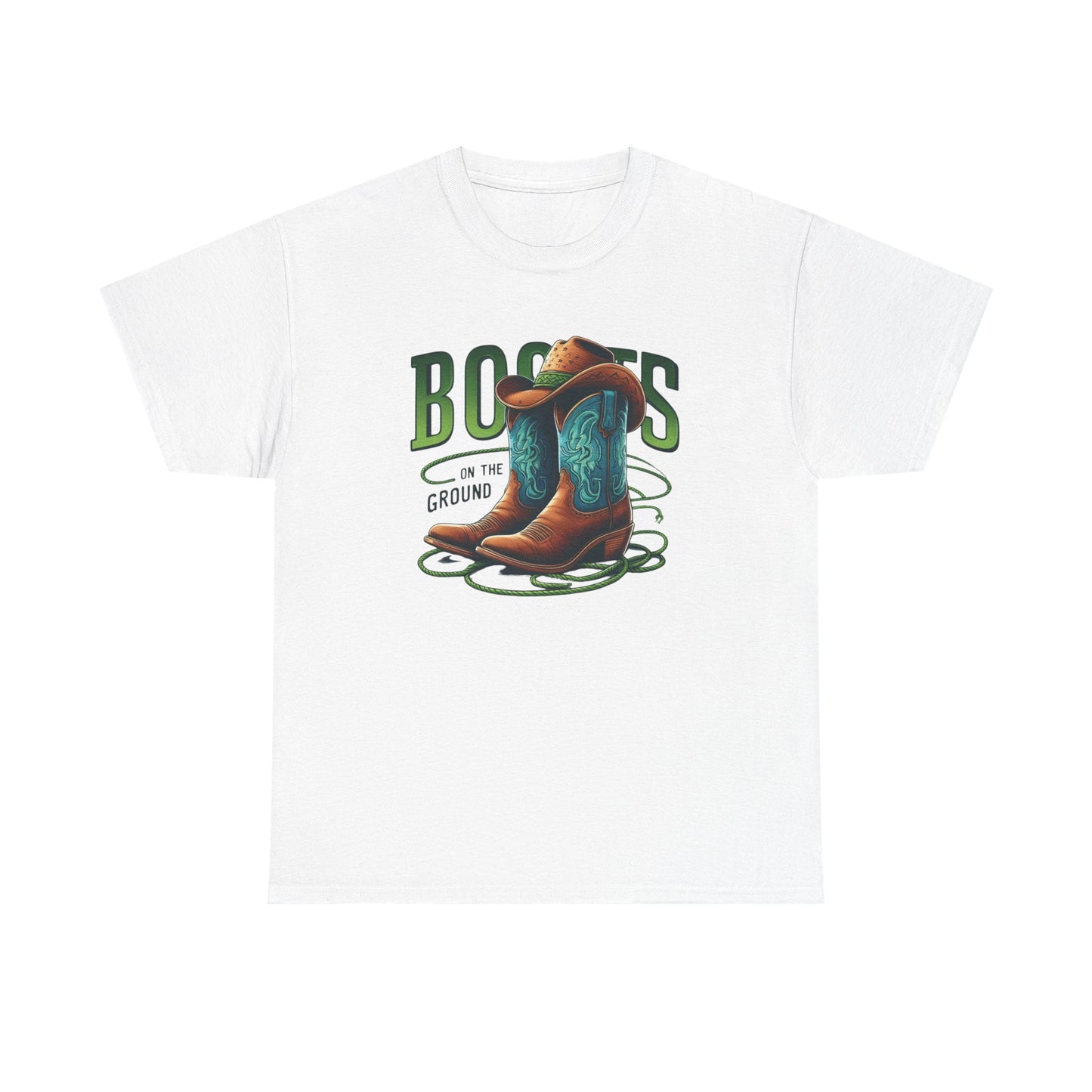 Western Boot on the Ground Tee