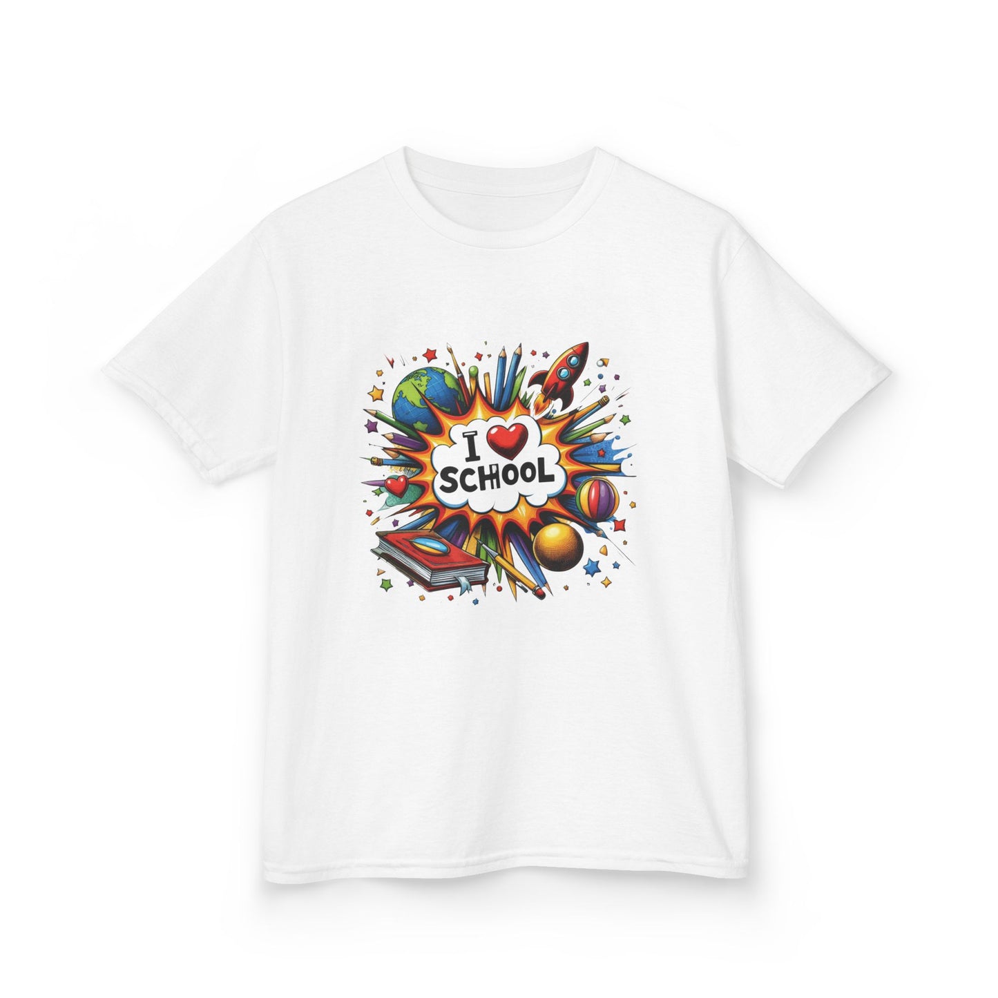I Love School Kids Tee
