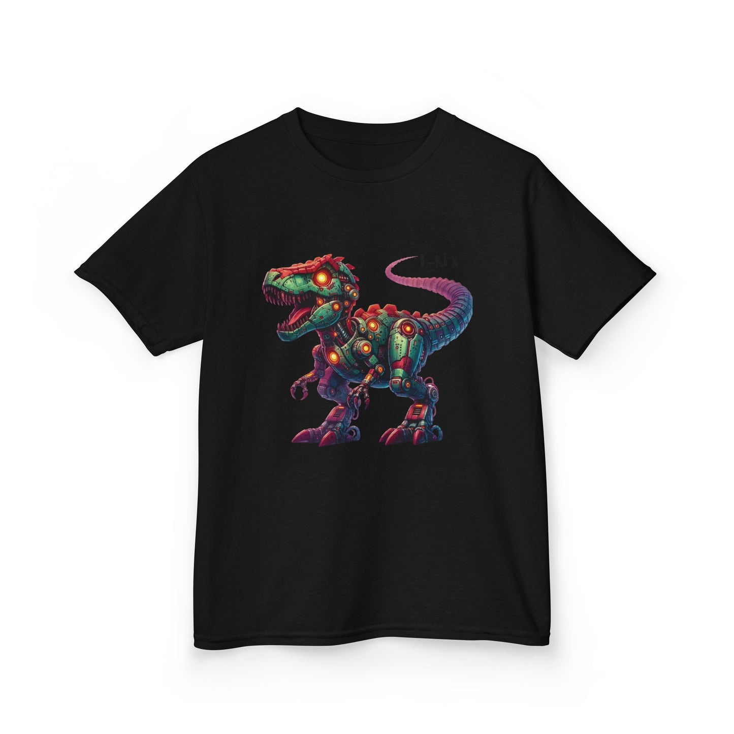 Neon T-Rex Rampage Kids Tee