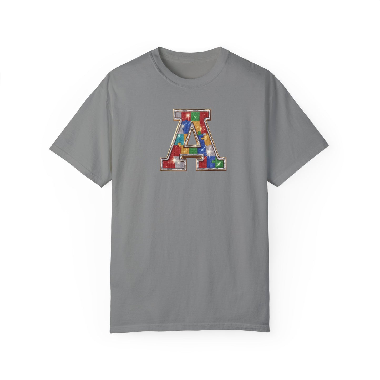 Shine Bright Autism "A" Tee