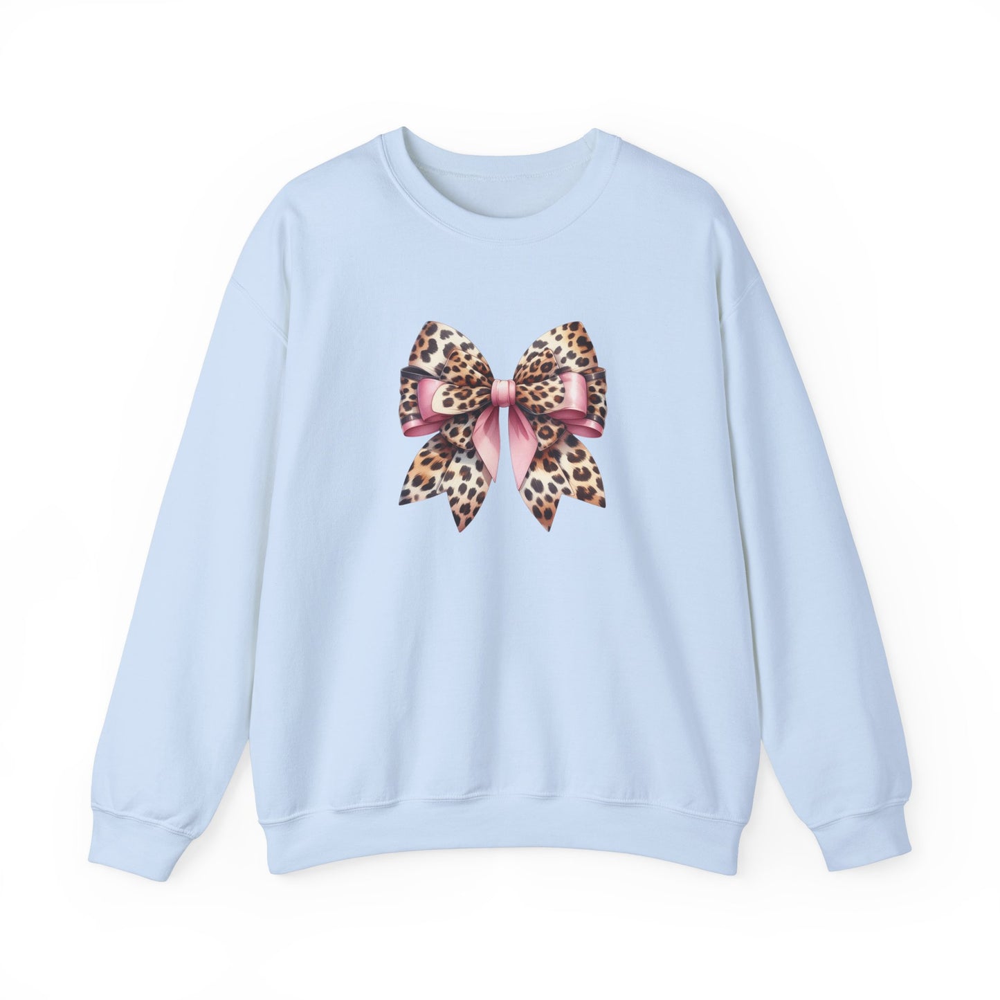 Pink Leopard Fierce & Feminine bow T-Shirt