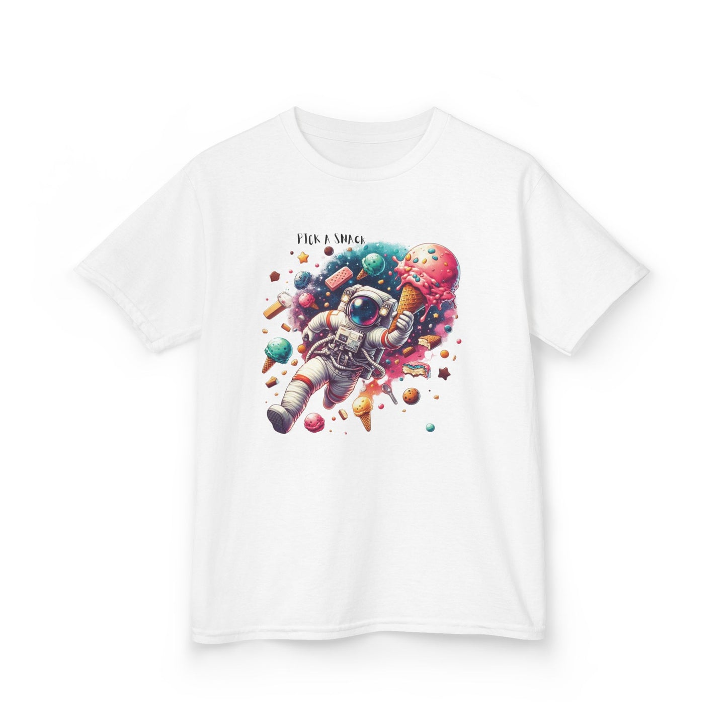 SPACE ICE CREAM Astronaut Kids Tee,
