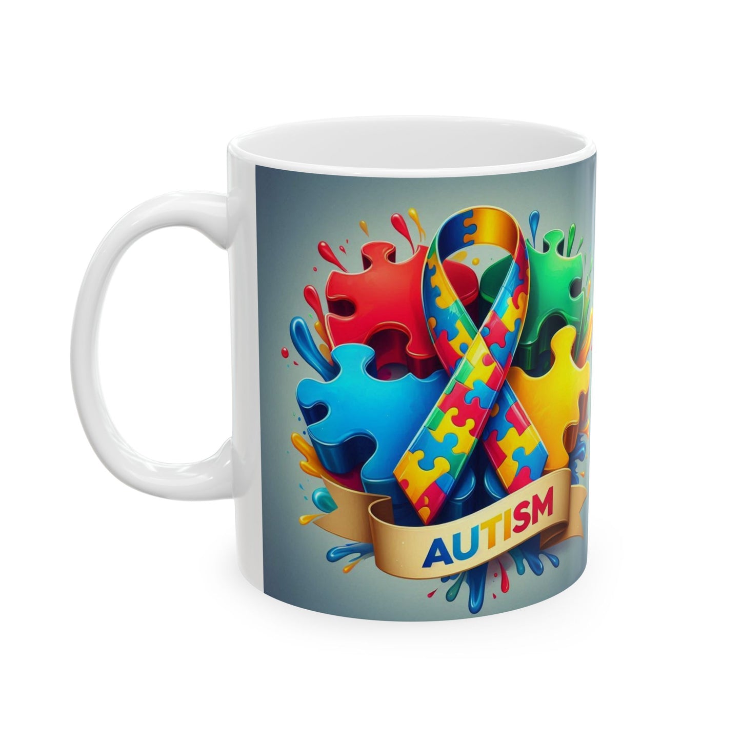 Colorful Autism Awareness Coffee Mug