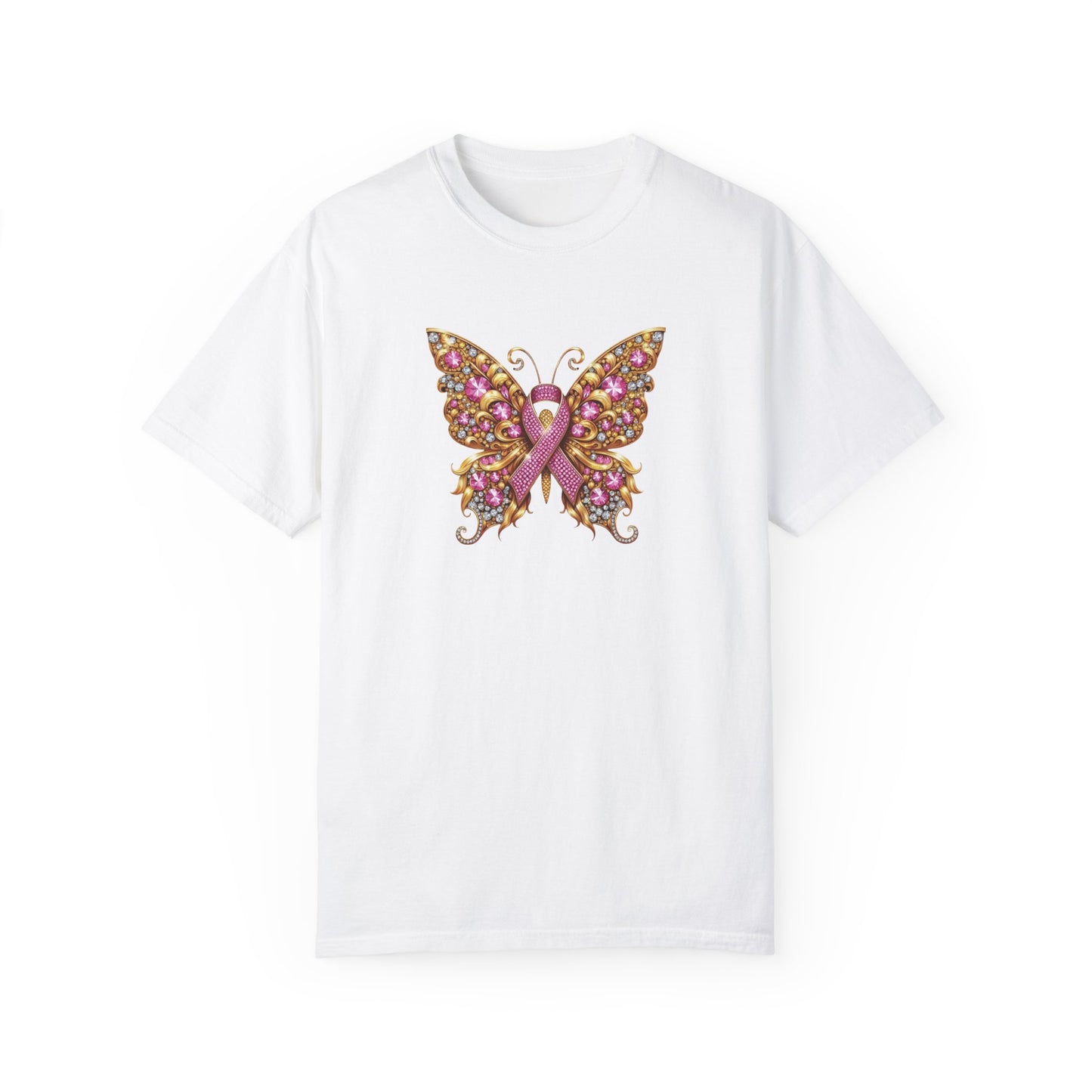 Butterfly Breast Cancer Awareness T-Shirt
