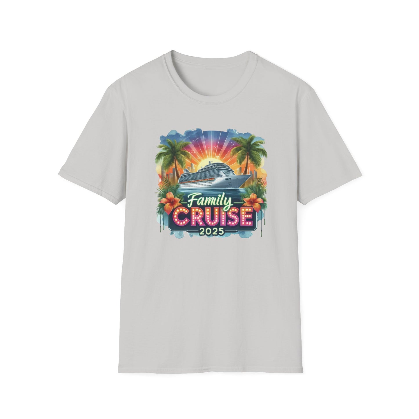 Sunset Family Cruise 2025 T-Shirt
