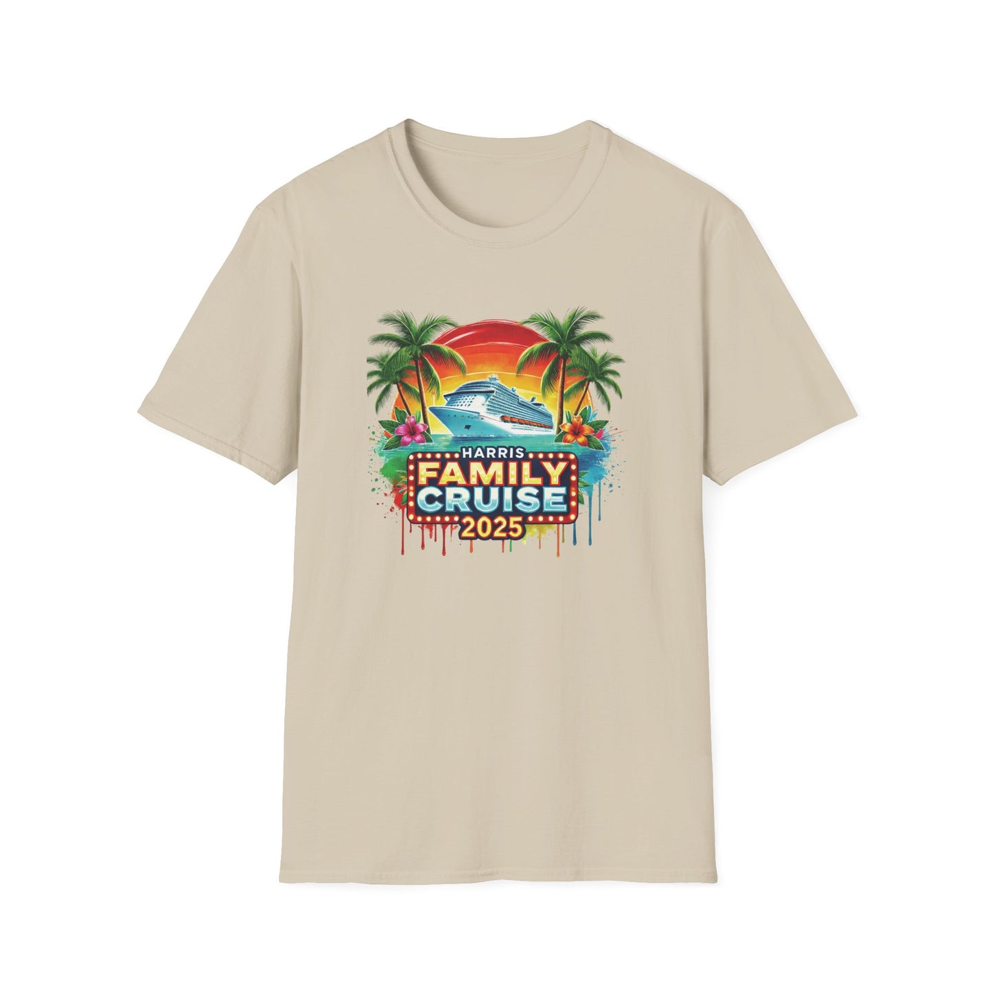 Harris Custom Family Cruise 2025 T-Shirt