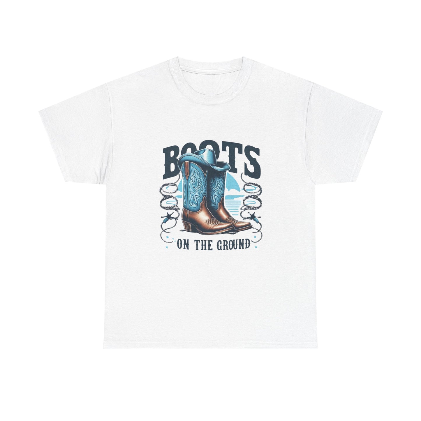 Cowgirl Boots on the Ground Tee
