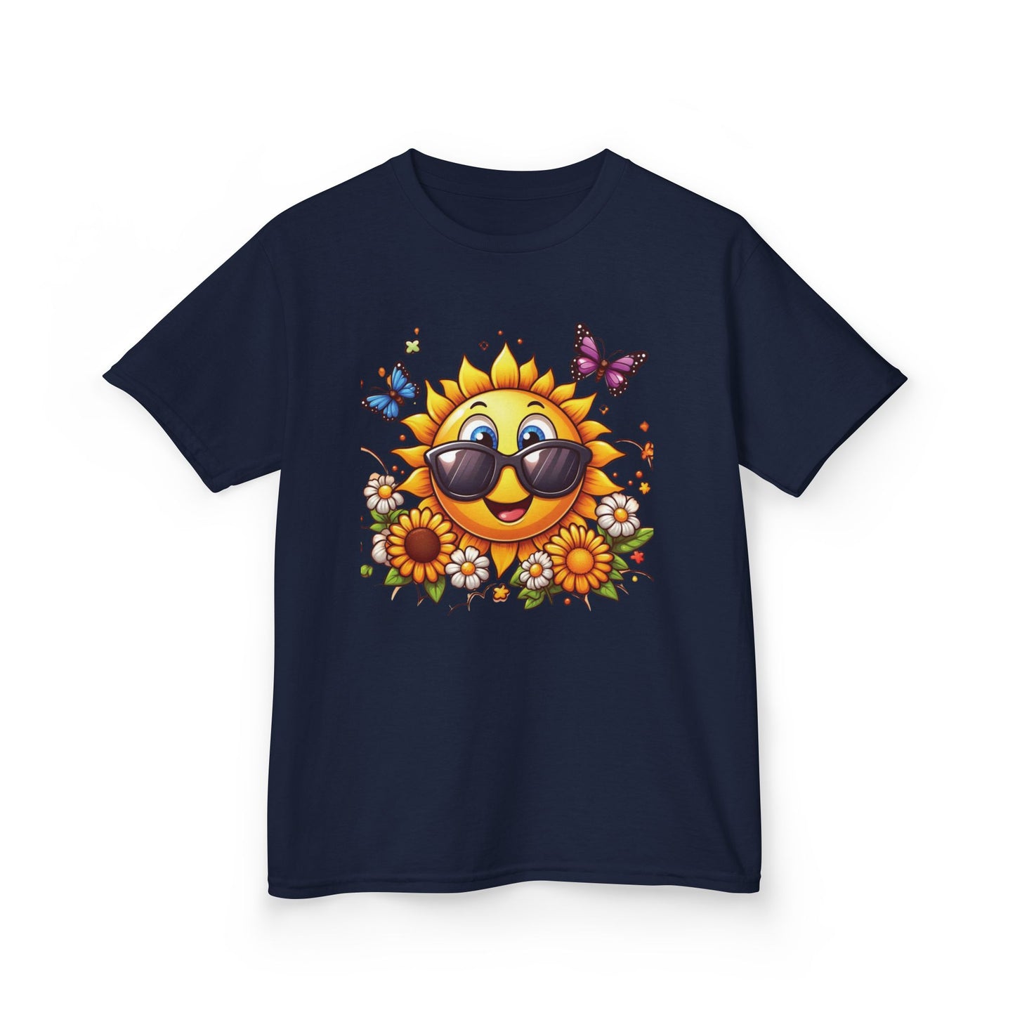 Sunflower & Smiles Kids Tee