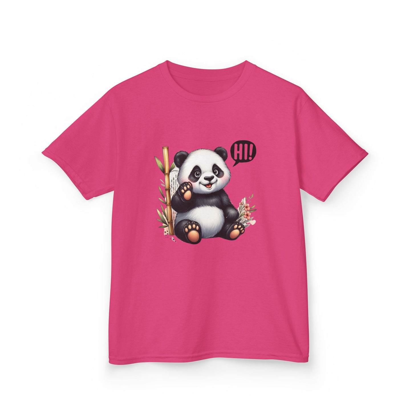 Panda Says Hi Kids Tee