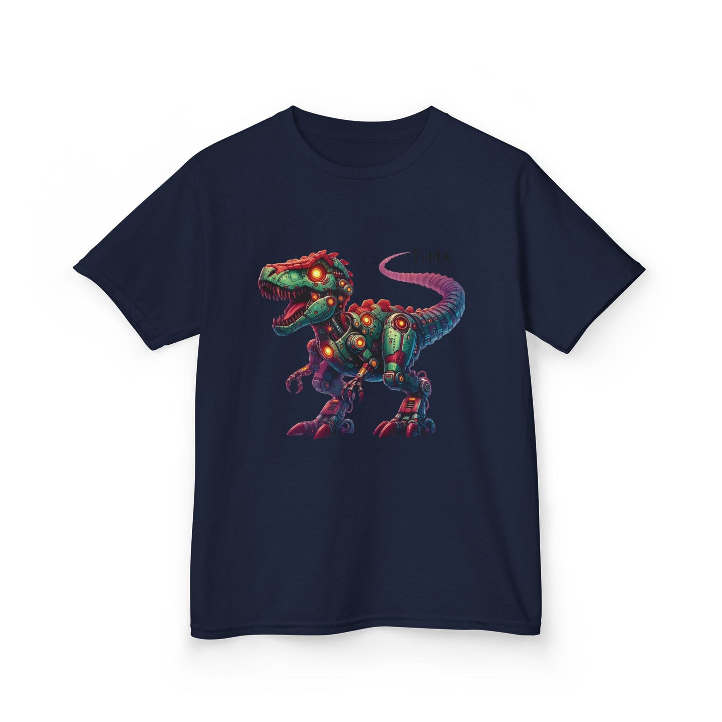 Neon T-Rex Rampage Kids Tee