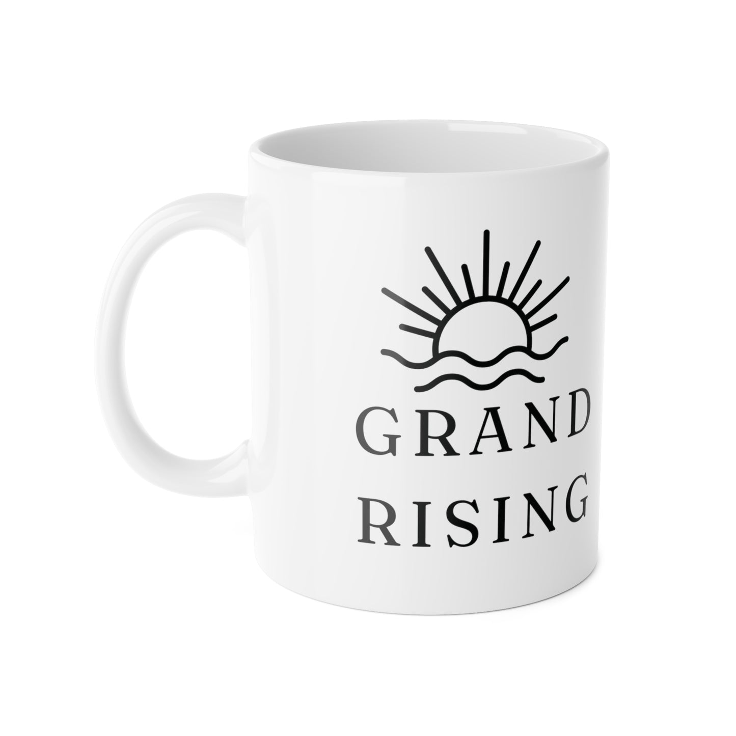 Grand Rising Morning Motivation Coffee Mug