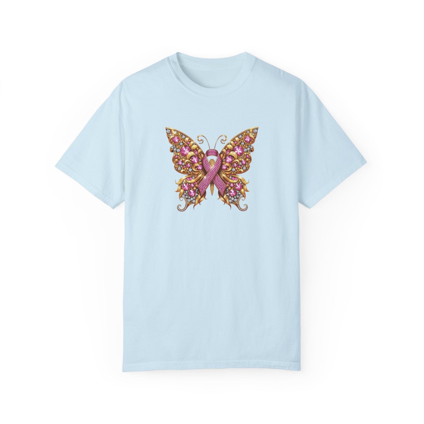 Butterfly Breast Cancer Awareness T-Shirt