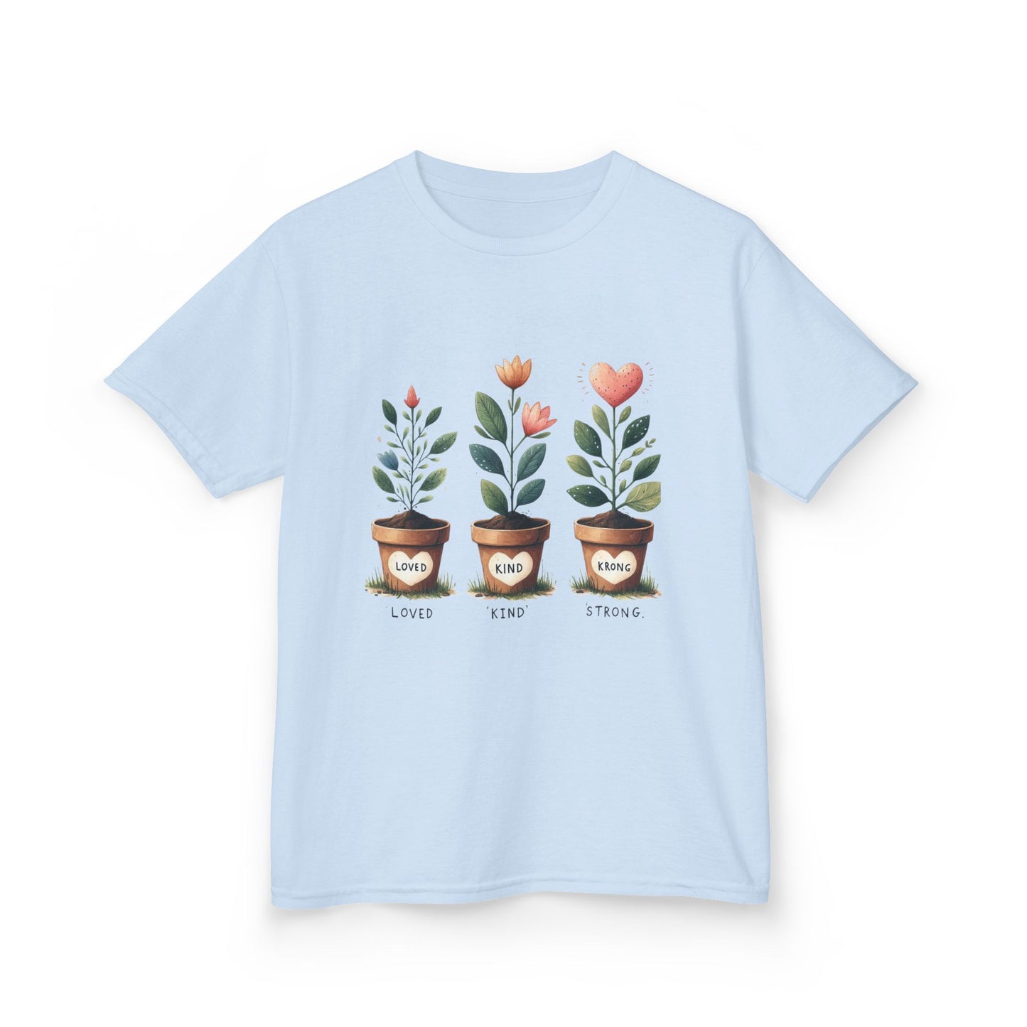 LOVE, KIND and STRONG Kid Tee,