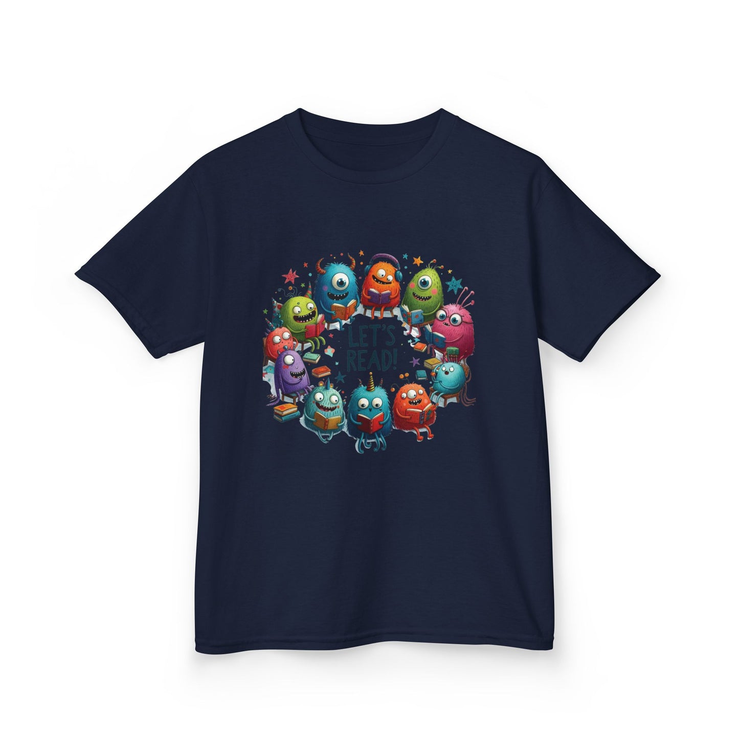 Reading Monsters Kids Tee,