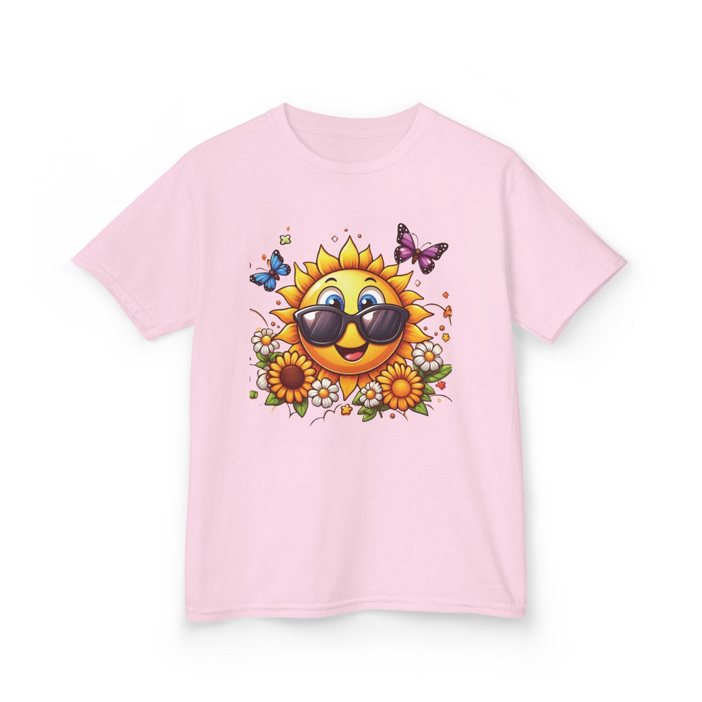 Sunflower & Smiles Kids Tee