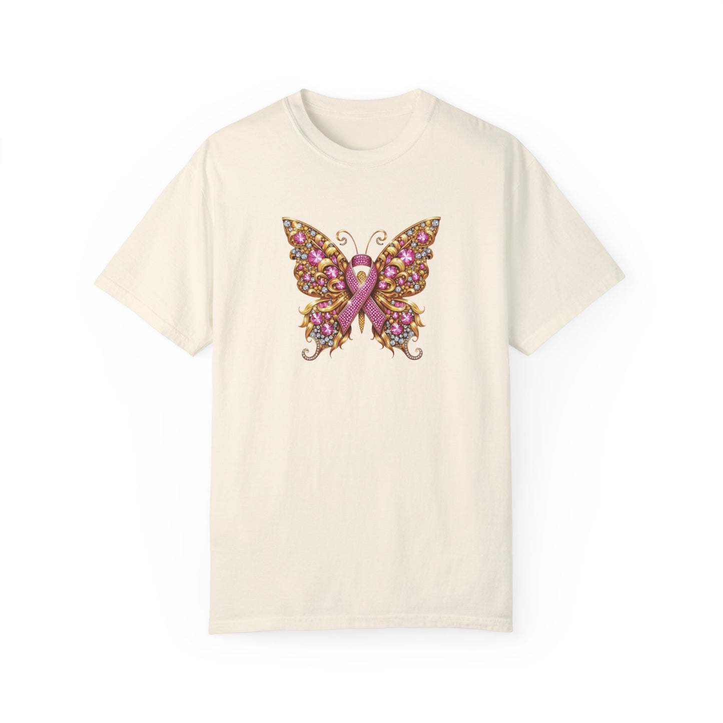 Butterfly Breast Cancer Awareness T-Shirt