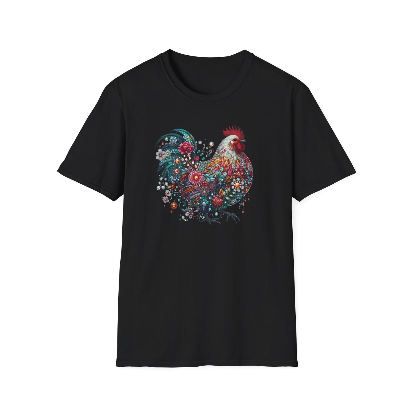 "Rhinestone Rooster" T-Shirt