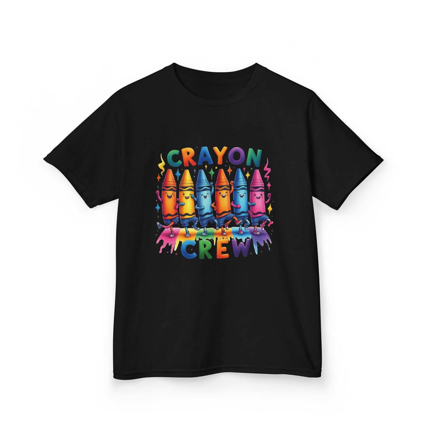 Colorful Kids Crayon Tee