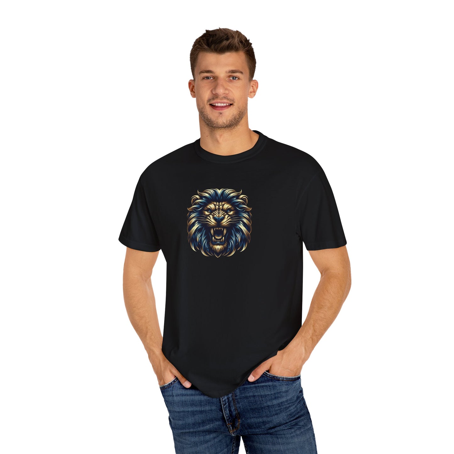 Black & Gold Alpha King T-Shirt