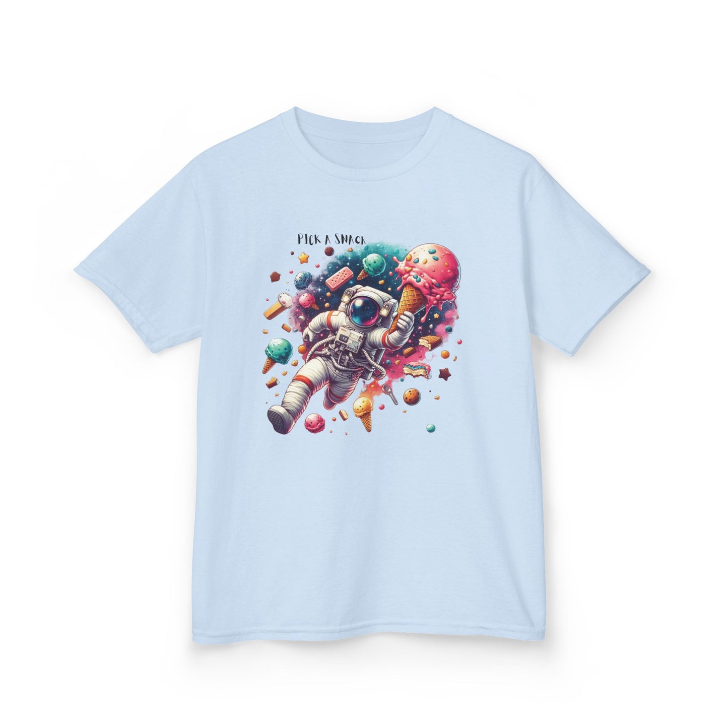 SPACE ICE CREAM Astronaut Kids Tee,