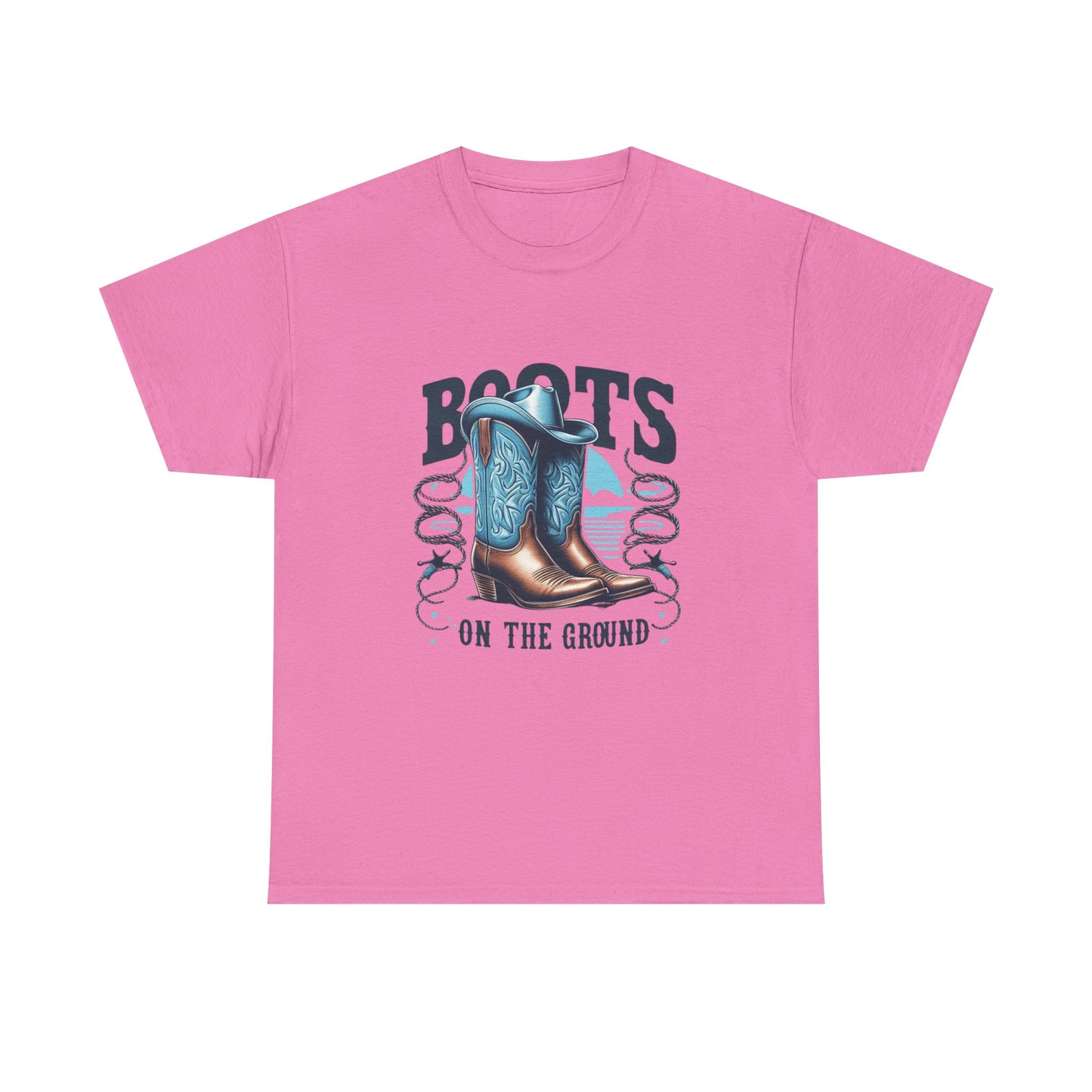 Cowgirl Boots on the Ground Tee