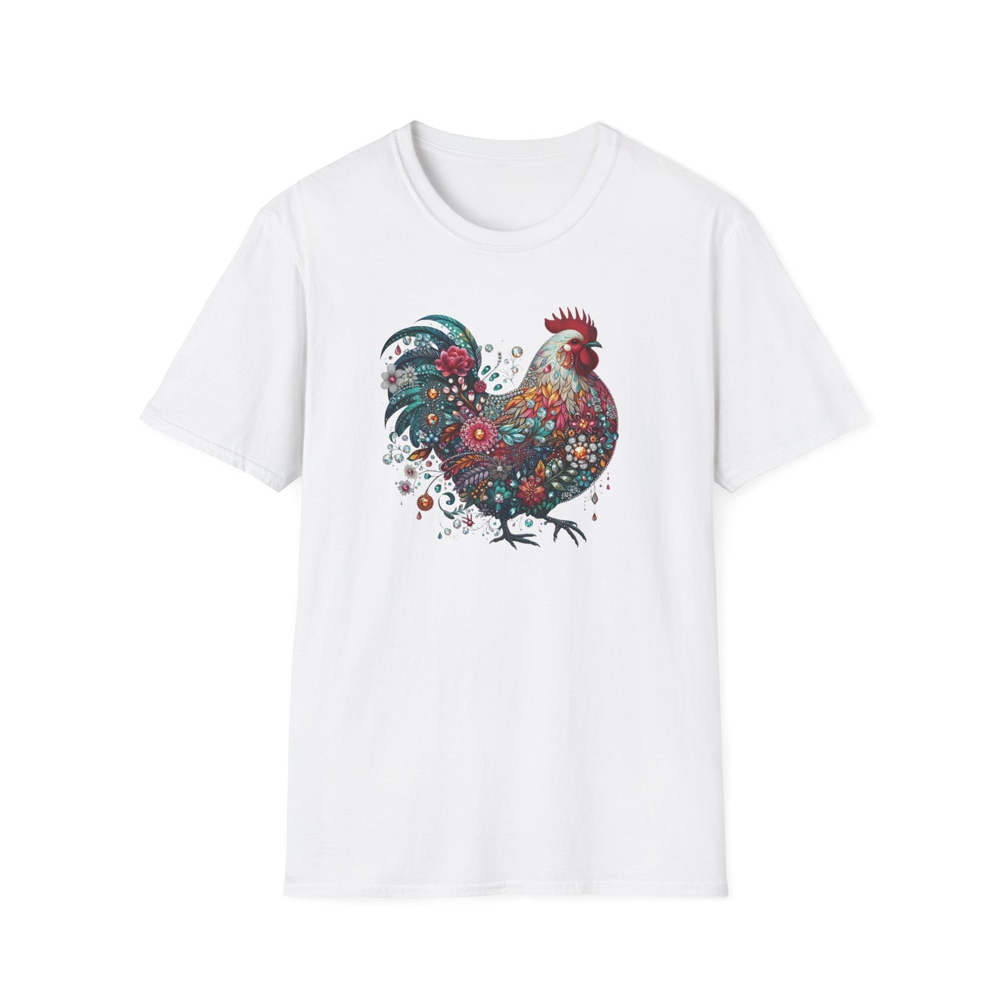 "Rhinestone Rooster" T-Shirt