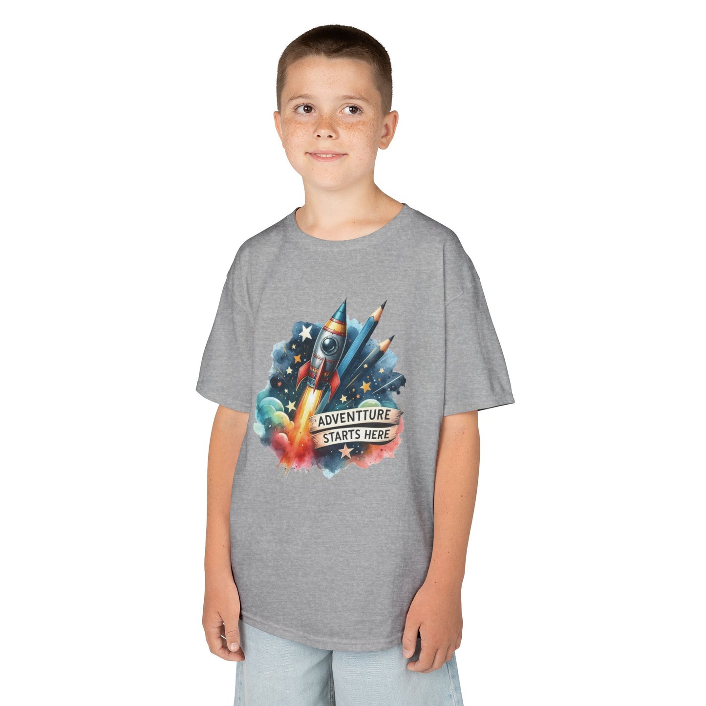 Adventure Start Here Kid's Tee