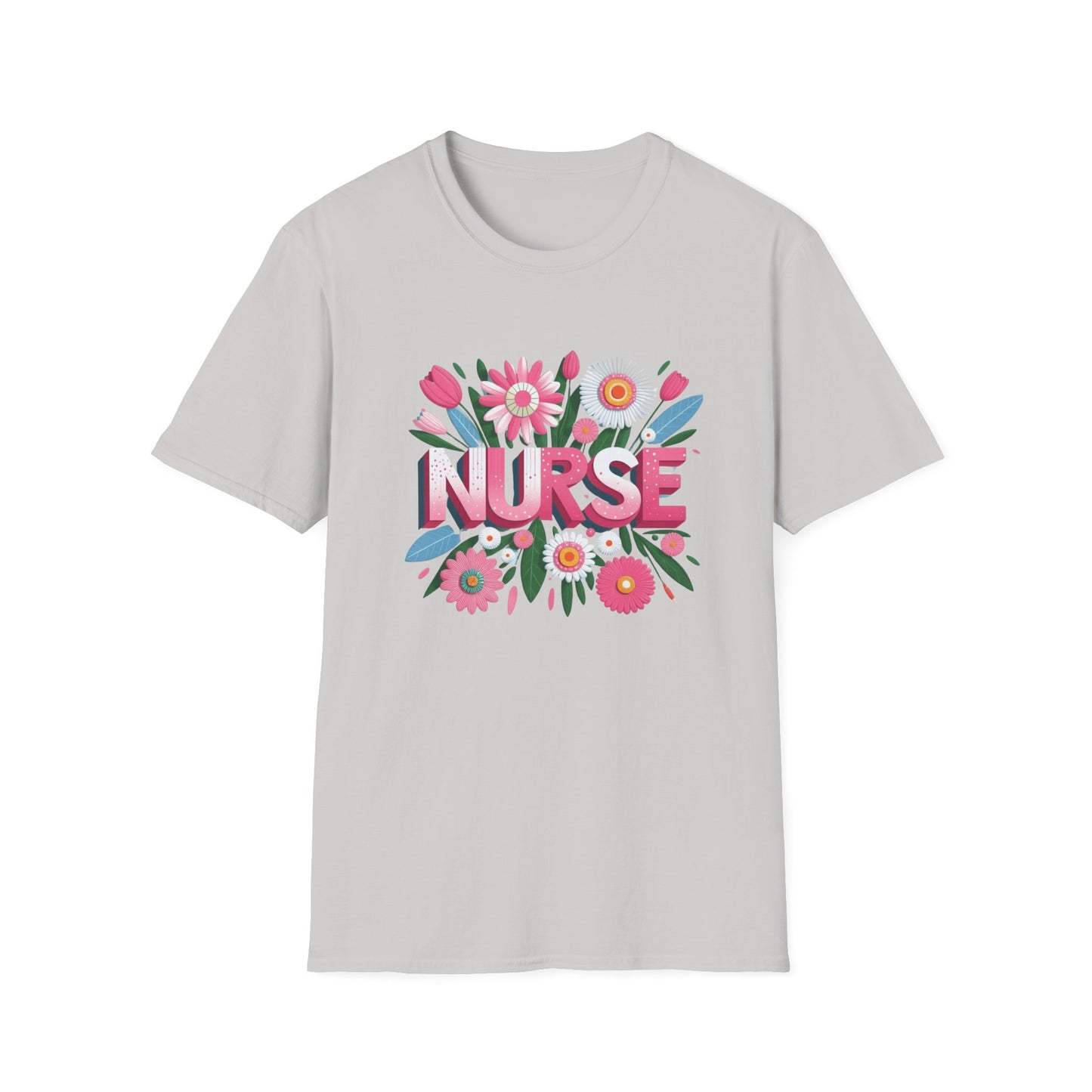 Celebrating Nurses in Full Bloom T-Shirt