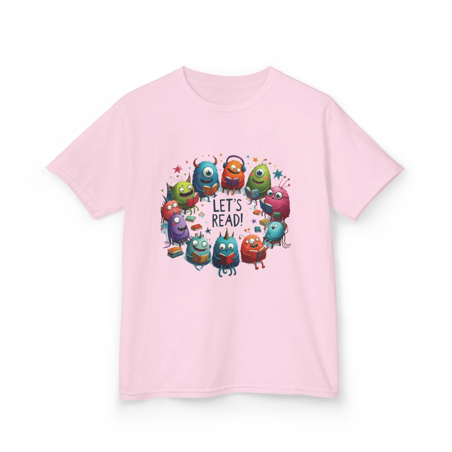 Reading Monsters Kids Tee,
